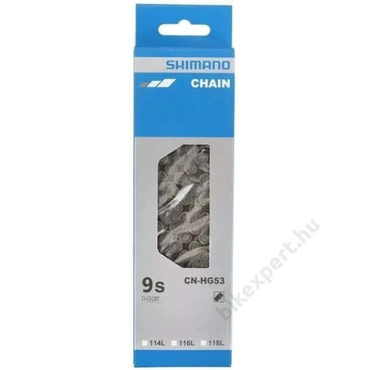 SHIMANO LÁNC CNHG53 9-es 116 Szemes HG