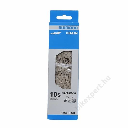 SHIMANO LÁNC CNE609010 10-ES 126 szemes HG-X Shimano E-bike-hoz ajánlott