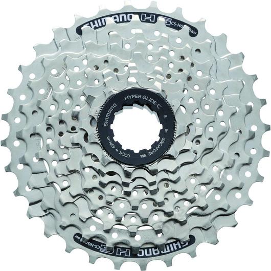 SHIMANO CSHG41-8 Fogaskoszorú 8 Sebességes 11-30t Ezüst