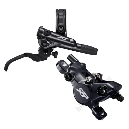 SHIMANO XT M8100 Hátsó Tárcsafék Szett 2 Dugattyús Féknyereggel 1700mm Fékcső