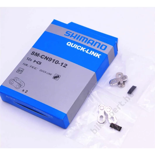 SHIMANO Patentszem Lánchoz SM-CN910-12 Quick-Link 12-es 2 pár/doboz