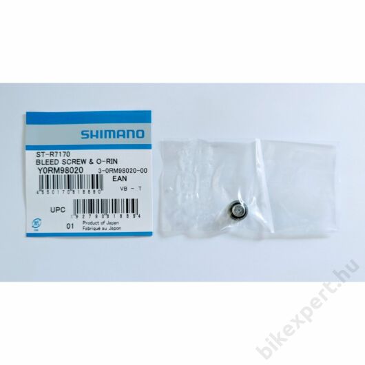 SHIMANO ST-R7170 Légtelenítő Nyílást Lezáró Csavar + O gyűrű