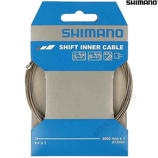 SHIMANO Váltóbowden Tandemhez 1,2/3000 mm Rozsdamentes