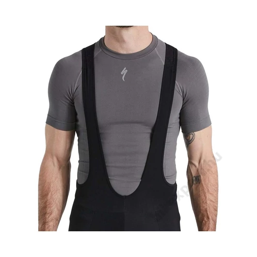 SPECIALIZED Varrás Nélküli Rövid Ujjú Aláöltöző Szürke Méret: L/XL