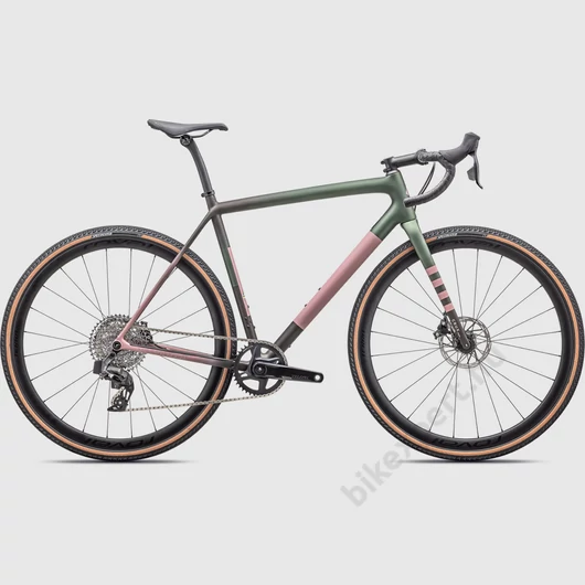 Specialized Crux Expert Szín: Satin Cypress Metallic / Doppio / Dusky Pink / Champagne Méret: 61