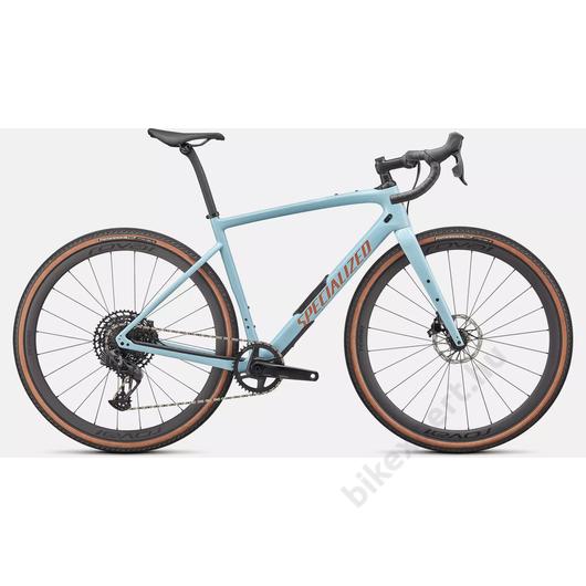 Specialized Diverge Expert Carbon Méret: 58 (180-188 cm) Szín: Gloss Arctic Blue/Sand Speckle/Terra Cotta