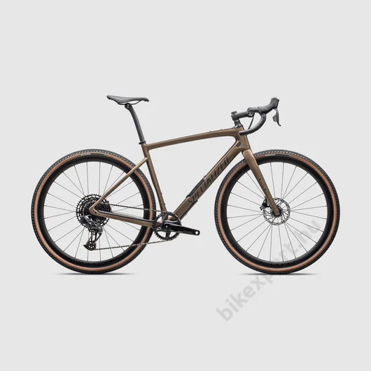 Specialized Diverge Expert Carbon Szín: Satin Burnt Gold Metallic / Black Liquid Metal Méret: 54
