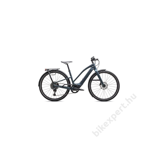 TESZT Specialized Turbo Vado SL 2 5.0 Step-Through, Szín: Satin Deep Lake Metallic / Black Liquid Metal Frost, Méret: M