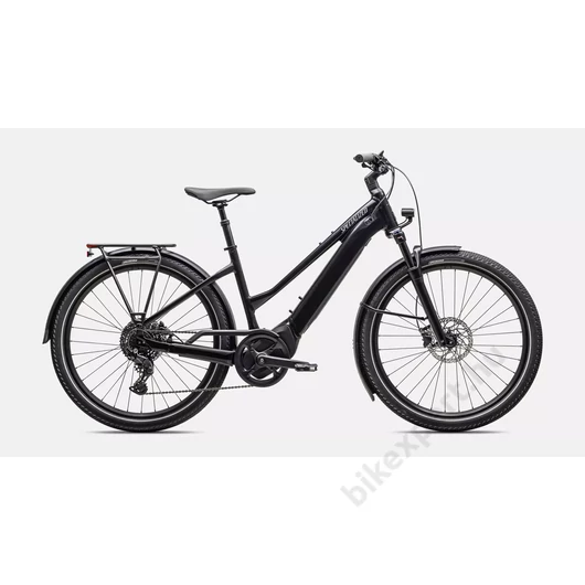 Specialized Turbo Vado 4.0 Step-Through, Szín: Gloss Castblack / Satin Silver Reflective, Méret: M 