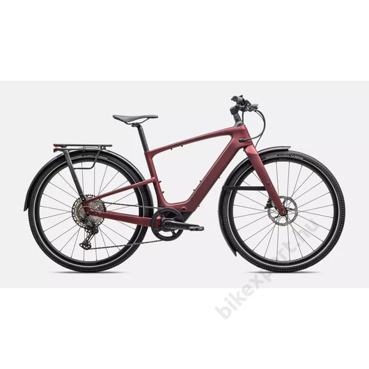 Specialized Turbo Vado SL 2 6.0 EQ Carbon szín: Satin Red Sky / Red Onyx Frost méret: L