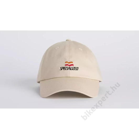 Specialized Flag Graphic 6-Panel Dad Hat Sapka világos barna Egy Méret