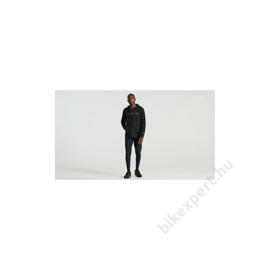 Specialized Men's Legacy Wordmark Zip-Up Hoodie, Szín: Black, Méret: L