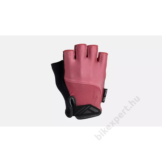 Specialized Férfi Body Geometry Dual-Gel Rövidujjas Kesztyű, Méret: M, Szín: Dusty Rose