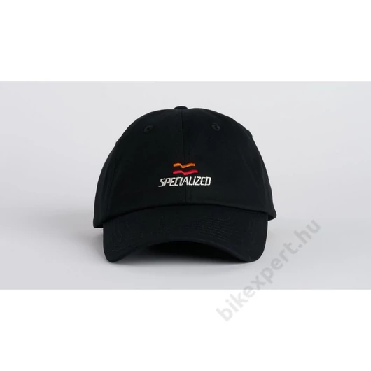 Specialized Flag Graphic 6-Panel Dad Hat Sapka Fekete Egy Méret