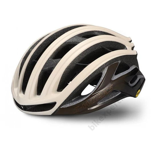 SPECIALIZED S-Works Prevail II Vent ANGi Ready MIPS Matte Sand/Gloss Dopio Sisak Méret: M