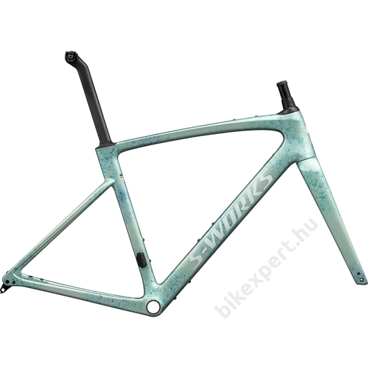 S-Works Roubaix SL8 frameset méret 58 szín SAT METAL WHT SAG/INK/SAG