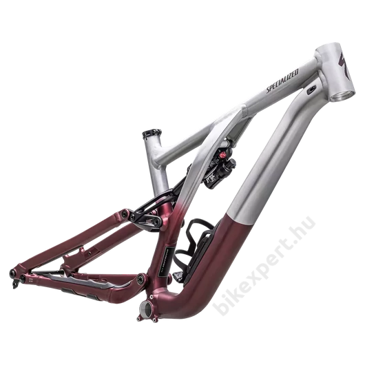 Specialized Stumpjumper EVO Alloy SATIN BRUSHED ALUMINUM / MAROON S3 vázszett