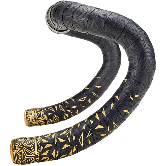 SUPACAZ Kormánybetekerő Bandázs Star Fade-Gold Print/Ano Gold Dugók