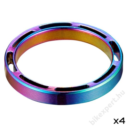 SUPACAZ Hézagoló Gyűrű Villanyakra 1 1/8" 5mm 4db Oil Slick