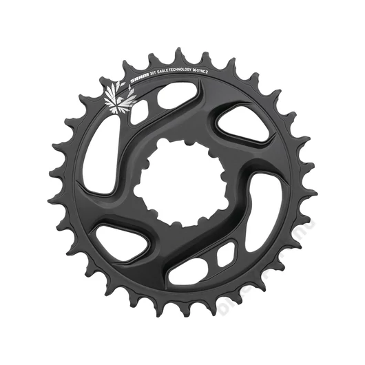 SRAM X-SYNC Eagle 34t 6mm Offset Direct Mount Fekete Lánctányér