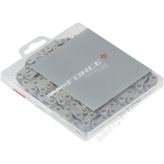 SRAM Lánc Force 120 Szemes Ezüst PowerLock 12 Sebességes
