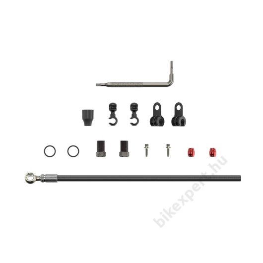 SRAM fékcső szett 2000mm egyenes fejjel