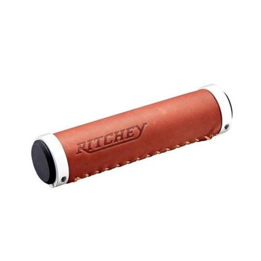 Ritchey Grips classic locking barna bőr markolat