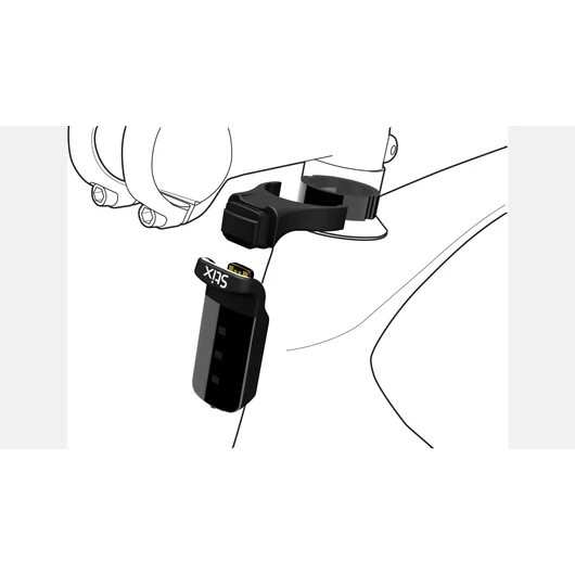Specialized Stix Headset Spacer Mount- Lámpa Tartó Adapter, Első Szín: Fekete