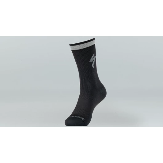 Specialized Soft Air Reflective Magasszárú Zokni Szín: Black Méret: M