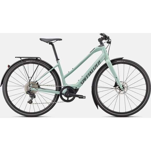 Specialized Turbo Vado SL 4.0 Step-Through EQ Szín: White Sage / Black Reflective Méret: M