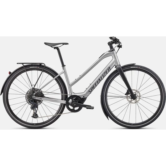 Specialized Turbo Vado SL 5.0 Step-Through EQ Szín:  Brushed / Black Reflective Méret: M
