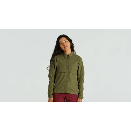 Specialized/Fjällräven Rider's Wind Jacket- Női széldzseki Szín: Zöld Méret: XS