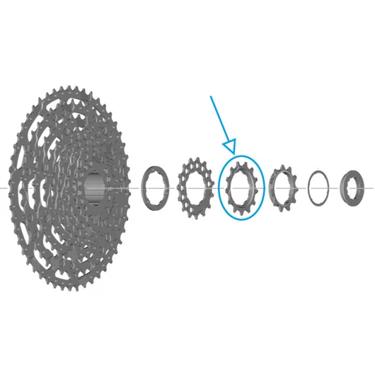 Shimano CS-LG600 Fogaskoszorúhoz 11T Lánckerék