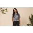 Kép 8/10 - Specialized / Fjällräven WOOL CALISWE T-SHIRT W - Női Póló  Szín: Tengerkék - Tojáshéj Méret: XL