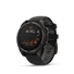 Kép 1/3 - Garmin fenix 8 47mm SOLAR Sapphire, karbonszürke DLC titanium, fekete/sötétszürke szilikon szíjjal (ED XD)