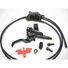 Kép 2/2 - SHIMANO XT M8120 Hátsó Tárcsafék Szett 4 Dugattyús Féknyereggel 1700mm Fékcső