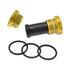 Kép 2/2 - SHIMANO Monoblok SMBB80 68/73mm Menetes Középcsapágy Integrált Tengelyes Hajtóművekhez Arany